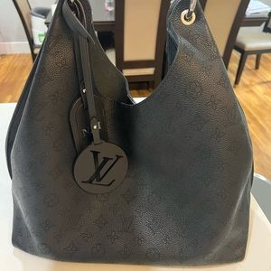 Louis Vuitton black  tote.  large size